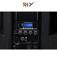 Haut-parleur actif professionnel PE15 de 15 pouces, portable, pour fête, système audio amplifié