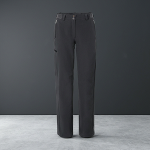 Pantalones Casuales de Pierna Recta y Cintura Alta para Mujer, Pantalones Largos de Color Sólido, Transpirables, de Poliéster, para Otoño - Product Image 4