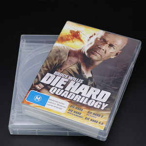 SUNSHING Premium DVD Case Super Clear 27mm Black CD DVD Blu-ray <b>Disc</b> Box Multi-pack 33/35mm DVD Boxes Clear PS Game Storage - Product Image 6