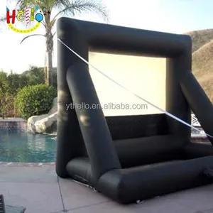Bioskop seluler luar ruangan komersial model iklan raksasa film tiup dan layar TV