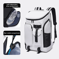 Mochila DE TENIS Logo impreso Nombre Competición Deportes Raqueta Bolsa con caja de zapatos Raqueta de bádminton personalizada Bolsa deportiva