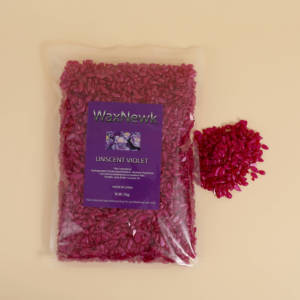 WaxNewK Hypoallergenic <strong>Wax</strong> Water Drop Shape Rosin Free Multidirection Hard <strong>Wax</strong> 2.2Lb / 1kg Glitter Unscent Violet <strong>Wax</strong>