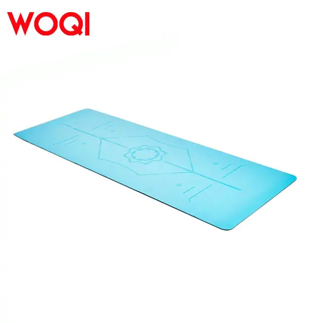 WOQI Wholesale Anti slip PU Rubber Environmental Protection High Quality Yoga Mats Pilates Fitness Mats