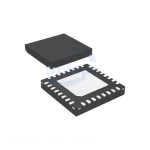 ชิ้นส่วนอิเล็กทรอนิกส์ BOM IC รุ่น EFM8BB31F32I-D-QFN32R 32 UFQFN แบบมีแผ่นต่อภายนอก  มีสินค้าในสต็อก - Product Image 1