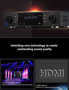 Amplificateur de système de cinéma maison 7.1 de haute qualité, 8 canaux, amplificateur de karaoké, amplificateur de musique Do&lby At&mos - Product Image 5