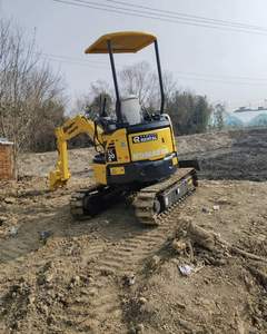 Mini-excavatrice Komatsu PC20 de 2 tonnes d'occasion, faible nombre d'heures, vente au Japon, moteur japonais - Product Image 2