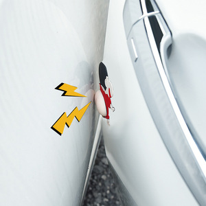 Cartoon Car Door Edge Anti Collision <b>Rubber</b> <b>Strip</b> For Scratch Protection Body Stickers Pink Color By 1027 - Product Image 1