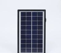 Panneau solaire portable multifonctionnel en silicium monocristallin PERC 8W pour extérieur, efficacité 23%, étanche, économie d'énergie, 8V 100W