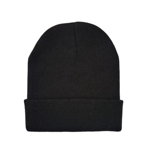 Bonnet tricoté en acrylique pour femmes et hommes, couvre-chef à la mode bon marché, doux et chaud, unisexe, pour l'hiver - Product Image 5