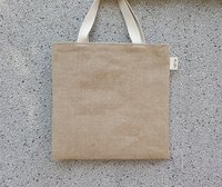 Sac à bandoulière en lin personnalisé 2026, protection de l'environnement, sac simple - tissage uni, sac en jute BIO