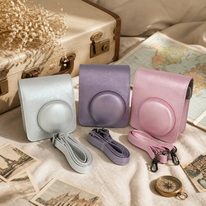 Sacs pour <span class=keywords><strong>appareil</strong></span> <span class=keywords><strong>photo</strong></span> Lerp&Premium en cuir PU avec fermeture magnétique pour Fujifilm <span class=keywords><strong>Instax</strong></span> <span class=keywords><strong>Mini</strong></span> 12 <span class=keywords><strong>Mini</strong></span> 13 Protection élégante pour <span class=keywords><strong>appareil</strong></span> <span class=keywords><strong>photo</strong></span> <span class=keywords><strong>instantané</strong></span> - Product Image 3