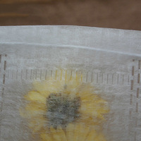 Sac de filtre en papier vide, Logo personnalisé imprimé, qualité alimentaire, pratique, jetable, 100 pièces
