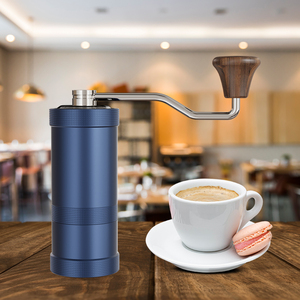 Molino de granos de café Cafetera portátil Molinillo de café manual de acero portátil Molinillo de café de aleación de aluminio - Product Image 2