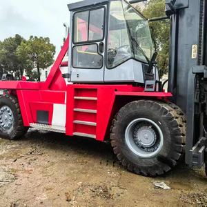 Montacargas Diésel Usado Kalmar de 30 y 42 Toneladas, de Bajo Precio, con Mástil Hidráulico Manual de 2 Etapas, Todoterreno, Marca Japonesa ISUZU - Product Image 3