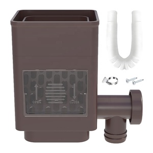 Kit de barril de <span class=keywords><strong>lluvia</strong></span> Filtros de bajada de canalón Desviador de extensión de tubería de drenaje Sistema de recolección de <span class=keywords><strong>agua</strong></span> de <span class=keywords><strong>lluvia</strong></span> - Product Image 6