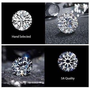 925 스털링 실버 사용자 정의 보석 Moissanite 반지 VVS 랩 다이아몬드 힙합 럭셔리 큰 반지 개인 결혼 반지 - Product Image 4