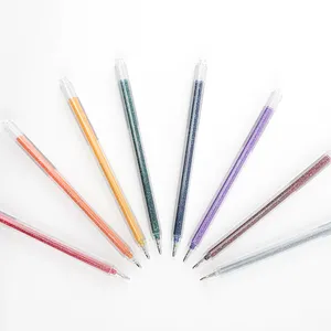 Оптовые продажи цветные карандаши книги-Ручки гелевые с чернилами для рисования, наборы ручек для раскрашивания, художественные маркеры в уникальной цветной упаковке для взрослых, Офисная и школьная Ручка