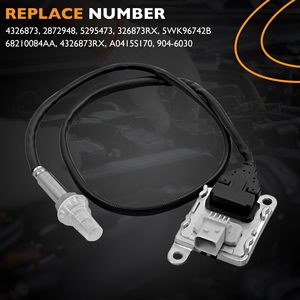 เซ็นเซอร์ NOx คุณภาพสูง ABS รุ่น HQPASFY 4326873 ช่องรับอากาศเข้า 5WK96742B เซ็นเซอร์ไนโตรเจนออกไซด์ ใช้ได้กับ Dodge Ram ปี <span class=keywords><strong>2013</strong></span>-2018 - Product Image 6