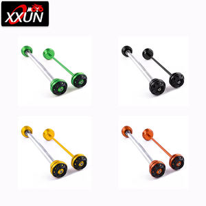 XXUN moto roue curseurs avant arrière protecteur essieu fourche Crash pour Kawasaki <span class=keywords><strong>Z800</strong></span> Z 800 2013 2014 2015 - Product Image 2