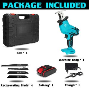 <span class=keywords><strong>Scie</strong></span> <span class=keywords><strong>sabre</strong></span> <span class=keywords><strong>sans</strong></span> <span class=keywords><strong>fil</strong></span> 21V pour le bois, l'acier 4 lames - Product Image 4