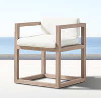 Meubles d'extérieur de luxe meubles de jardin en teck table à manger et chaise d'extérieur en bois de teck