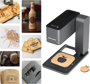 DAJA <span class=keywords><strong>Mr</strong></span> Carve C1 Mini <span class=keywords><strong>bricolage</strong></span> bois cuir <span class=keywords><strong>bambou</strong></span> fibre laser machine de marquage imprimante laser graveur laser petite machine de gravure - Product Image 4