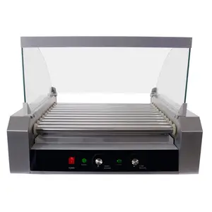 CE-Zulassung 7 Hot Dog Roller Grill / Hotdog Griiling Machine/Hotdog Maker Maschine
