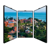 Kiosque tactile vertical sur pied pour téléviseur 4K, écran d'affichage publicitaire intérieur, écran LCD LED numérique HD