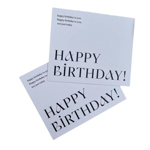 Tùy chỉnh 'cảm ơn bạn' thiệp chúc mừng Thiết kế bền không thấm nước mô Giấy hộp quà tặng cho Thẩm mỹ viện sau bán hàng dịch vụ - Product Image 5