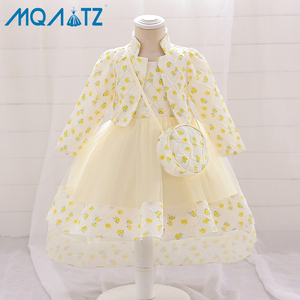 MQATZ <strong>Baby</strong> Girls Party Birthday 2 Years Girls Dresses Kids <strong>Clothes</strong> Wholesale Comfortable Kids Wear With Bag - Product Image 2