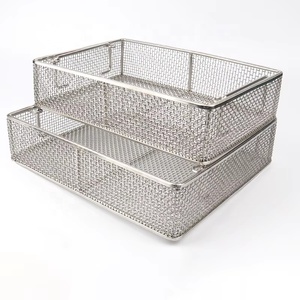 Cesta de Drenaje y Esterilización para Vajilla GELE GL2990, Acero Inoxidable 304 de Grado Alimenticio, 60x40x30cm, Hecha a Mano, Duradera - Product Image 5