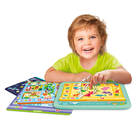 Tablette éducative pour enfants avec 70 thèmes pour apprendre l'alphabet, les mots fréquents, les nombres, la musique et les activités d'apprentissage préscolaire