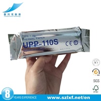 Papel Térmico de Alta Calidad 110HG para Impresora de Video/Papel para Impresora de Ultrasonido (110 mm x 18 m)