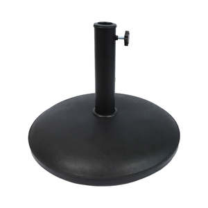 <span class=keywords><strong>Base</strong></span> Redonda Resistente para Sombrilla de Patio, Estilo Antiguo, para Exteriores, Color Negro - Product Image 3