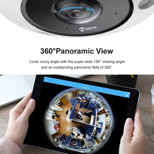 Anpviz 6mp 360 Graden Fisheye Poe Lp Camera Mens & Bewegingsdetectie Vca 130db Wdr H.265 + Twee Manieren Audio Ir Afstand 15M - Product Image 2