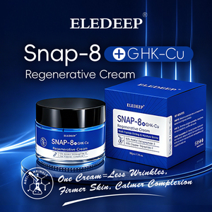 Crème hydratante anti-rides raffermissante / Peptide GHK <span class=keywords><strong>Cu</strong></span> <span class=keywords><strong>SNAP</strong></span> 8 favorisant l'élasticité de la peau / Crème réparatrice hydratante pour le visage - Product Image 2