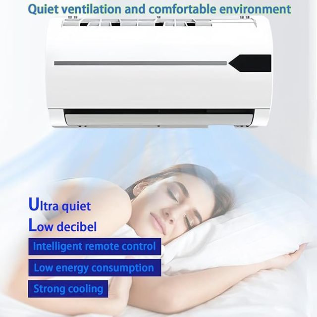TELCOOL 24V Universal Hidden DC Electric Air Conditioner, Split Air Conditioner for Excavators,Buses,RVs,Campers,Trucks & Vans