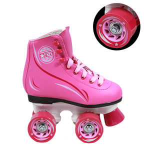 Chaussures de Skate à roulettes Non réglables, cuir PVC, semelles en PVC, camion PP, souliers à <span class=keywords><strong>taille</strong></span> fixe pour adultes, le moins cher, nouveau modèle - Product Image 4