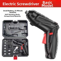 Set Obeng Listrik Tanpa Kabel Baterai Lithium Ion Set Obeng Presisi Mini