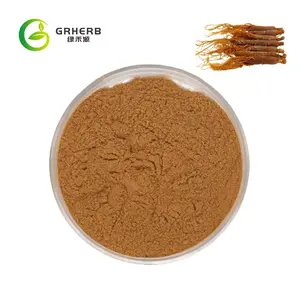 Poudre d'extrait de racine de ginseng rouge coréen 100% naturel