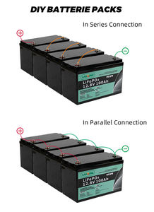 100Ah 200Ah แบตเตอรี่ลิเธียมไอออน12.8V แบบชาร์จไฟได้ LiFePO4แบตเตอรี่เก็บพลังงานแสงอาทิตย์300Ah โรงงานมืออาชีพ - Product Image 6