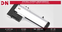 Table de glissement linéaire de précision, module linéaire axe Z, table de glissement sur rail de guidage KTH12, bras robotique électrique, bras robotique de distribution