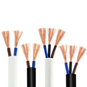 Cabo de PVC 3*2.5 com isolamento de 3 núcleos 0.75 1.0 1.5 2.5mm fio flexível NYMHY/H05VV-F