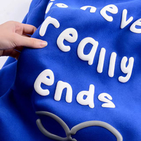 Vente en gros de pulls à col rond 500G de haute qualité, chandails à boucles, sweatshirts, sweatshirts surdimensionnés pour hommes