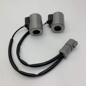 Bobine d'électrovanne Komatsu UC1026029415 pour chargeuse sur pneus WA320 6 roues, pièces hydrauliques neuves de remplacement - Product Image 1