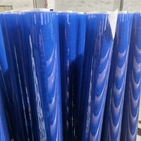 Feuille de PVC transparente 0,08 mm, film vinyle plastique souple et ultra-doux en rouleau, fin et cristallin