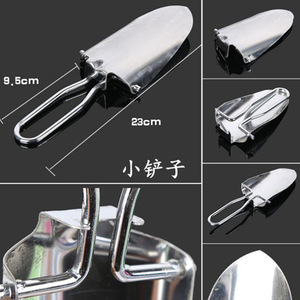 Pelle pliante en métal multifonction, outil de camping en plein air, pelle compacte et portable pour la survie, la randonnée et les voyages - Product Image 5