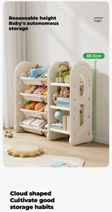 <span class=keywords><strong>Armadio</strong></span> Libreria in Plastica <span class=keywords><strong>per</strong></span> Bambini Mobile <span class=keywords><strong>per</strong></span> Cameretta e Asilo con Portagiochi - Product Image 5