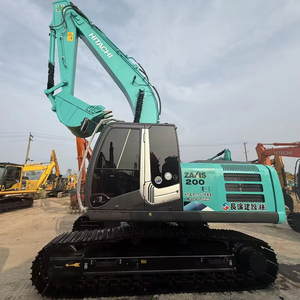 Excavatrices de taille moyenne HITACHI ZX200 ZX120 ZX210, 20 tonnes, d'occasion, sur chenilles, 2024, godet de 1m, 110KW, origine Japon, testées - Product Image 1