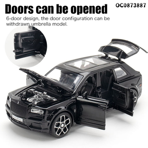 1:32 Caravan Diecast modèle de véhicule tirer vers l'arrière voitures <span class=keywords><strong>jouet</strong></span> ensemble enfants <span class=keywords><strong>avec</strong></span> son léger - Product Image 5